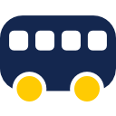 VIP bus and minibus icon